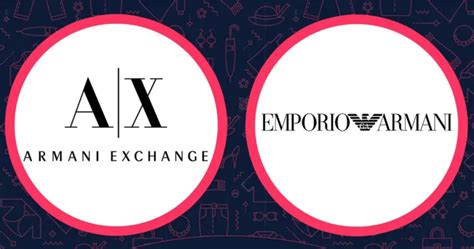 armani exchange vs emporio